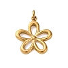 316 Surgical Stainless Steel Pendants STAS-K258-43C-G-1