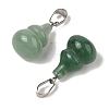 Natural Green Aventurine Pendants G-B127-03P-12-3