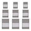 9Pcs 3 Styles Cotton Packing Pouches OP-TA0001-18D-1