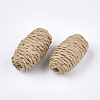 Handmade Woven Beads WOVE-T006-142A-2