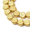 Electroplate Glass Beads Strands EGLA-F166-10G-3
