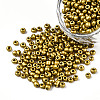 12/0 Baking Paint Glass Round Seed Beads SEED-S036-01A-06-1