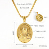 304 Stainless Steel Pendant Necklaces FS-WG0CD66-07-1