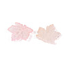 Baking Paint Transparent Glass Pendants DGLA-N014-11B-03-2