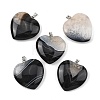 Natural Agate Pendants GG-K002-12A-12-1