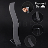   2Pcs 2 Style Acrylic Hair Clip Displays ODIS-PH0001-38B-6