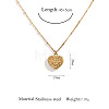304 Stainless Steel Pendant Necklaces WGFEF8E-08-1