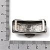 304 Stainless Steel Slide Charms STAS-F356-13AS-02-3