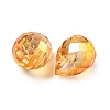 Electroplated Glass Beads EGLA-K062-01A-HR02-2