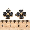 304 Stainless Steel Micro Pave Cubic Zirconia Pendants STAS-I352-07G-B02-3
