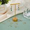 DICOSMETIC 60Pcs Brass Earring Hooks KK-DC0003-89-6