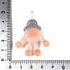 Handmade Lampwork Pendants LAMP-N034-21E-3