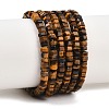 Natural Tiger Eye Beads Strands G-G345-C15-2x4mm-2