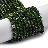 Natural Diopside Beads Strands X-G-G188-B14-02-1