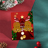 Christmas Theme Acrylic Dangle Stud Earrings FS-WG16439-06-2