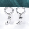 Chili Brass Hoop Earrings EJEW-Q015-17P-2