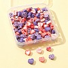 Valentine's Day Handmade Polymer Clay Beads CLAY-FS0001-24-1