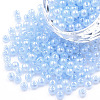6/0 Imitation Jade Glass Seed Beads X1-SEED-N004-006-13-1