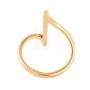 304 Stainless Steel Thin Curve Finger Ring for Women RJEW-C086-25-G-3