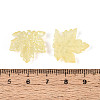 Baking Paint Transparent Glass Pendants DGLA-N014-11A-06-3