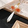 Glass Pearl Big Pendants PALLOY-MZ00384-4