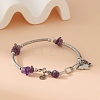 Stainless Steel Beaded Bracelets for Woman PW-WGD5F92-06-1