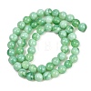 Handmade Lampwork Beads Strand LAMP-B056-8mm-02-3