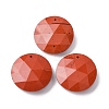 Natural Red Jasper Pendants G-H331-01C-1
