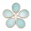 Natural White Jade Pendants G-S344-57F-1