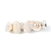 Natural Shell Alligator Hair Clips PHAR-TA000009-2