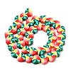 15 Strands 15 Styles Handmade Polymer Clay Beads Strands CLAY-SZ0001-47-2