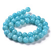 Natural Mashan Jade Round Beads Strands G-D263-4mm-XS28-4