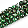 Baking Paint Glass Beads X1-DGLA-N003-10mm-B09-1