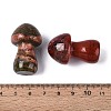 Natural & Synthetic Mixed Gemstone Mushroom Display Decorations G-Q602-03-3