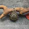 Tibetan Style Brass Hollow Bead Cage Pendants PW-WG46692-02-1