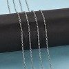 304 Stainless Steel Cable Chains CHS-A003I-0.5mm-2