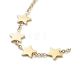 201 Stainless Steel Pendant Necklaces for Women NJEW-D055-08G-4
