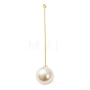 Brass Stick Lapel Pin Clutch Brooch Findings PL-G001-01B-G-1