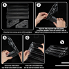 4-Tier Acrylic Organizer Display Riser Holder for Badges ODIS-WH0108-065A-4