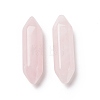 Natural Rose Quartz Terminal Pointed Pendants G-C007-02B-12-2