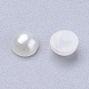 4MM Half Round Acrylic Cabochons Nail Art Gem Decorations X-OACR-H001-3-2