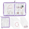 Transparent Jewelry Organizer Storage Zipper Bag AJEW-WH0314-44C-1