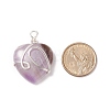 Natural & Synthetic Gemstone Pendants PALLOY-JF01663-5