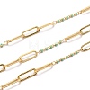 Golden Plated Handmade Enamel Beaded Chains CHC-H101-01G-K-1