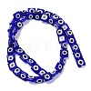 Handmade Evil Eye Lampwork Beads Strands LAMP-G166-03D-2