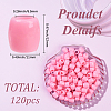 120Pcs Opaque Resin Beads FIND-SC0019-26A-2