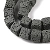 Natural Lava Rock Beads Strands G-L435-01-6mm-23-3