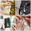 4Pcs Playing Card Alloy Enamel Pendant Decorations HJEW-YW00379-6