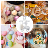 7-Slot Alloy Easter Egg Display Stands ODIS-WH20010-13B-P-5