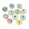Handmade Evil Eye Lampwork Beads LAMP-D006-08G-1